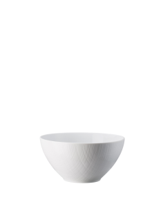 Schaaltje 18 cm Mesh White