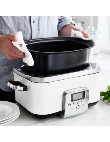 Greenpan Slow Cooker Cream 6L.