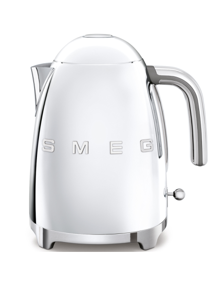 Smeg Waterkoker glanzend gepolijst RVS 1,7L.