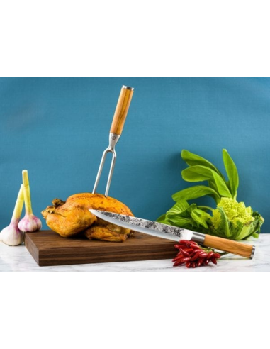 Forged Olive Trancheervork