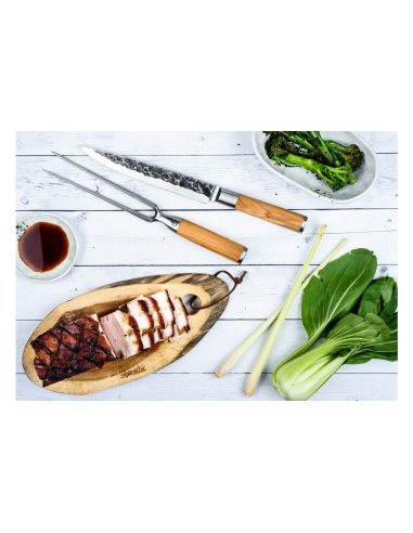 Forged Olive Trancheervork