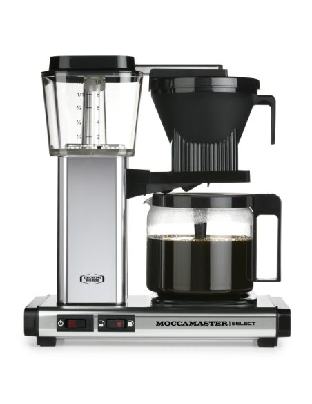 Technivorm Moccamaster KBG Select alu                  glans (geanodiseerd aluminium)