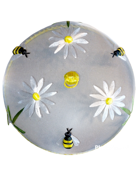 Vliegenkap Bloemen en Bijtjes Ø 35,5 cm