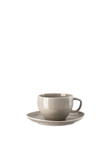Café au Lait kop Junto Pearl Grey