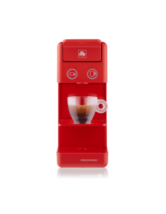 Illy Y3.2 Espresso & Koffie machine Rood