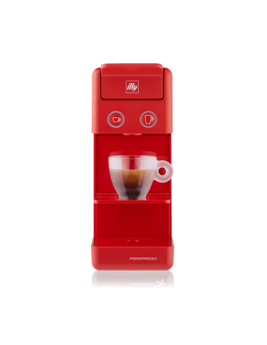 Illy Y3.2 Espresso Coffee koffiemachine Rood