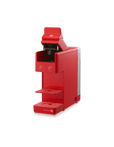Illy Y3.2 Espresso & Koffie machine Rood