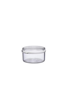 Stora Bewaardoos Rond 1,5L Wit
