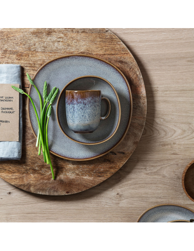 Lave Beige Diep Bord 22 cm cylindrisch