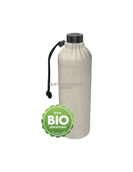 Glazen drinkfles met mantel 0,75 L Organic