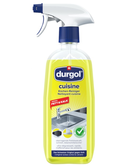 Durgol Cuisine, krachtige vetreiniger en ontkalker 500ml
