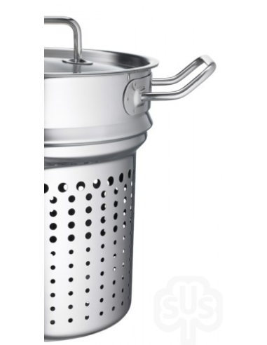 Schulte-Ufer Wega Pasta- en Multipan Set RVS 20 cm 5,0L