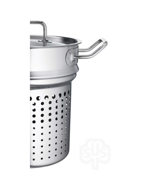 Schulte-Ufer Wega Pasta- en Multipan Set RVS 20 cm 5,0L