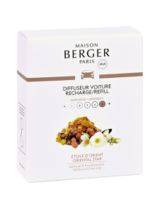 Maison Berger Autoparfum Navulling 2x Etoile d'Orient