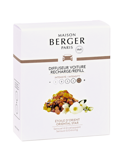 Maison Berger Autoparfum Navulling 2x Etoile d'Orient