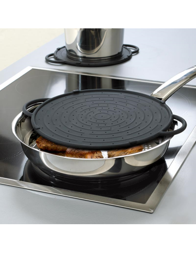 Spatdeksel Smart Kitchen Ø31cm zwart
