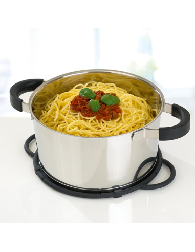 Spatdeksel Smart Kitchen Ø31cm zwart