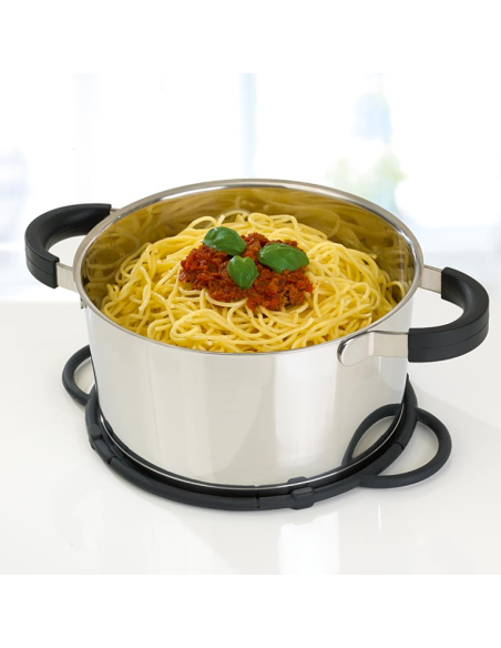 Spatdeksel Smart Kitchen Ø31cm zwart