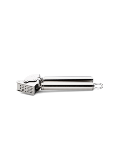 Onze favoriete knoflookpers, RVS, dubbele hefboom