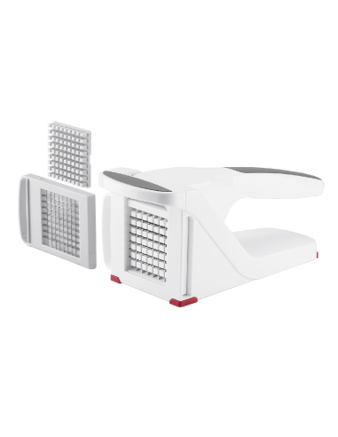 Zyliss Fritessnijder wit met 2 messen