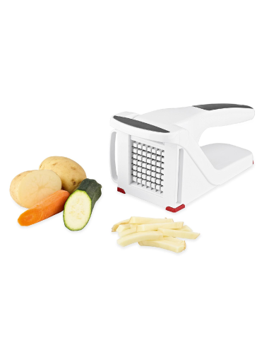 Zyliss Fritessnijder wit met 2 messen