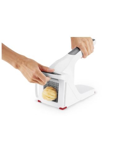 Zyliss Fritessnijder wit met 2 messen