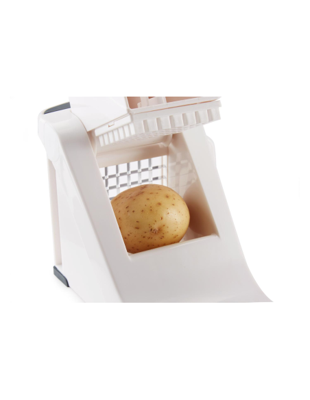 Zyliss Fritessnijder wit met 2 messen