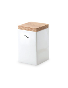 Voorraadpot 1000 ml Wit