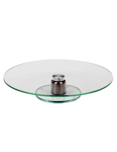 Taartschotel Turn Glas Ø 33cm draaibaar