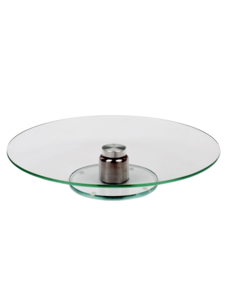 Taartschotel Turn Glas Ø 33cm draaibaar
